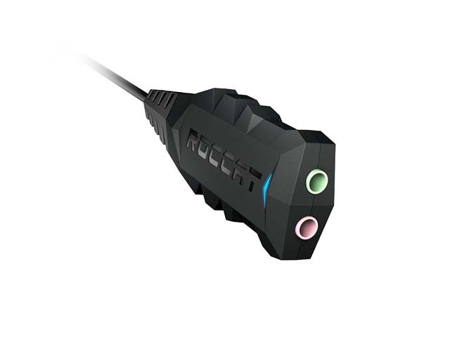 ROCCAT Juke – Virtual 7.1 + USB Stereo Soundcard & Headset Adapter