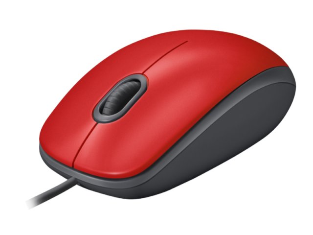 Logicool M110 SILENT Mouse レッド